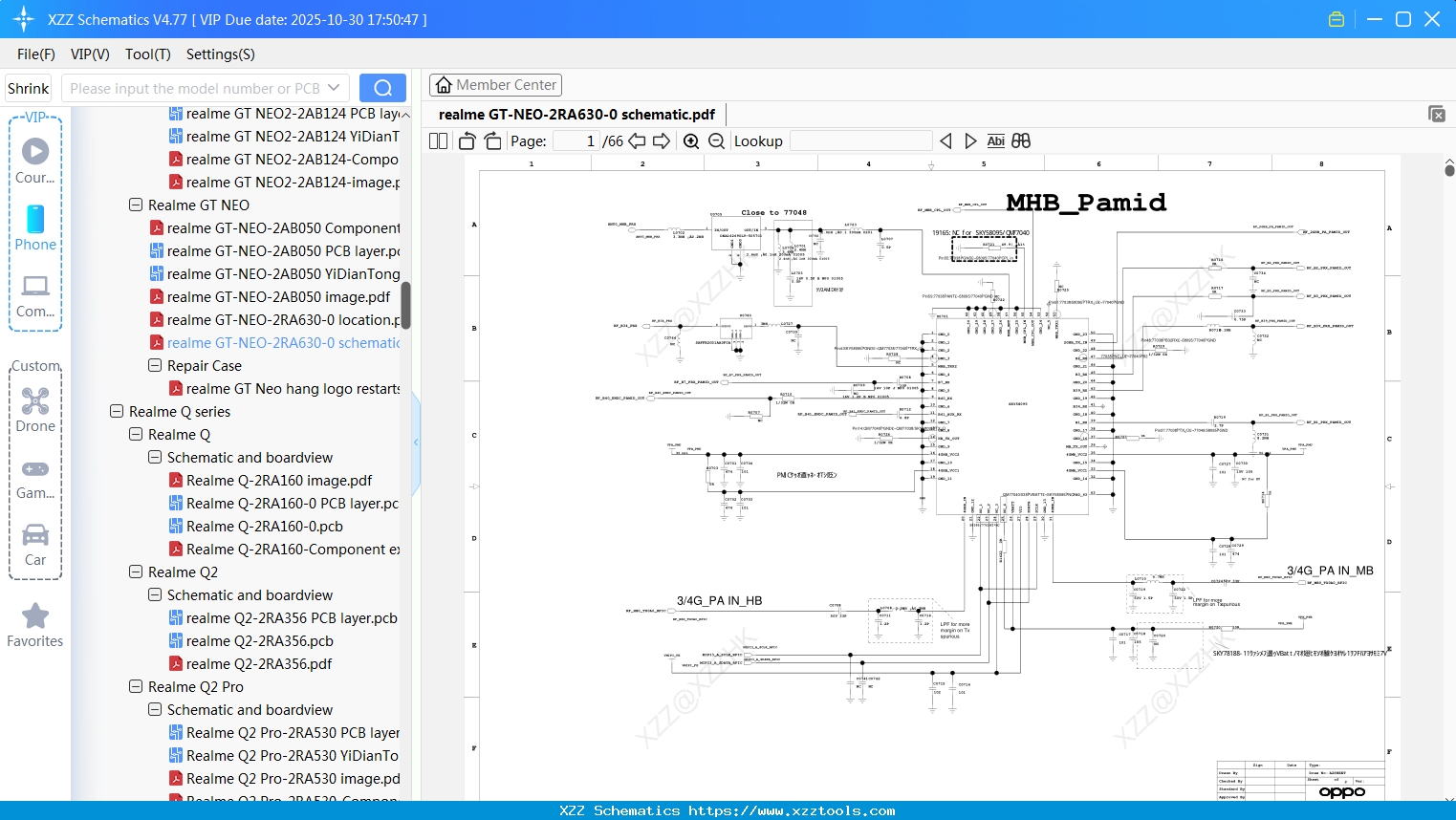 Realme GT-NEO-2RA630-0 Schematic
